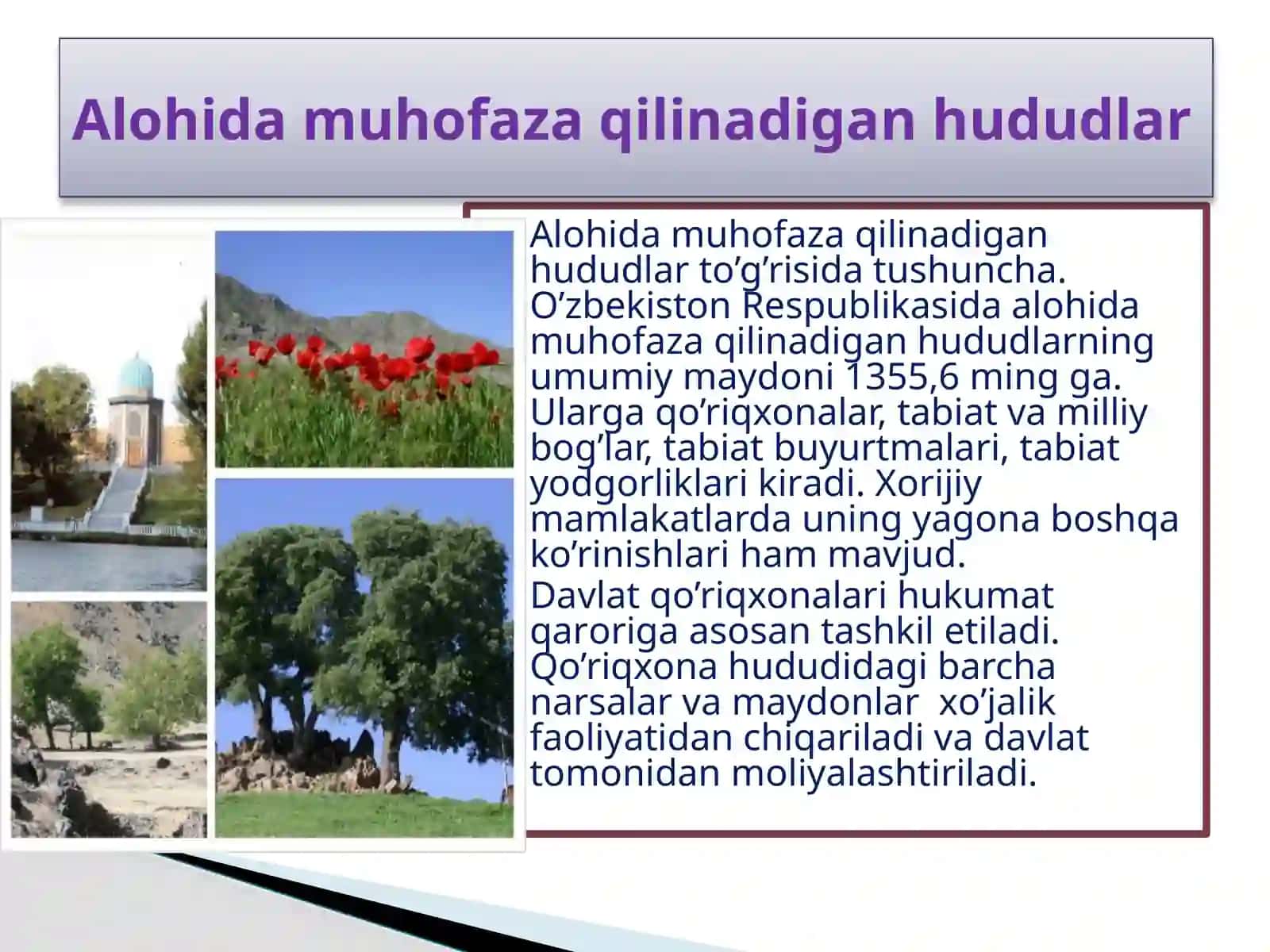 O’zbekiston qo’riqxonalari 2