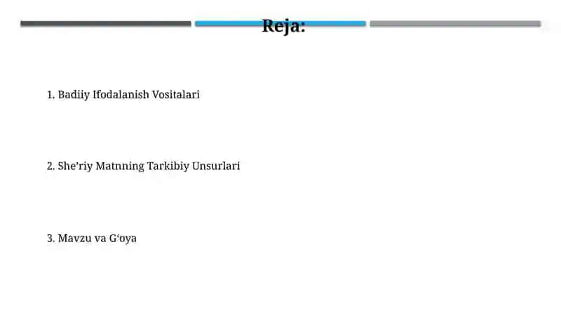 She'r matni tahlili 2