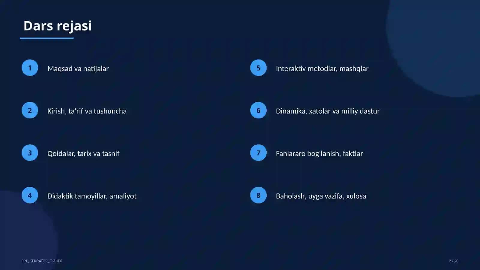 Shar va sfera (11-sinf) 2