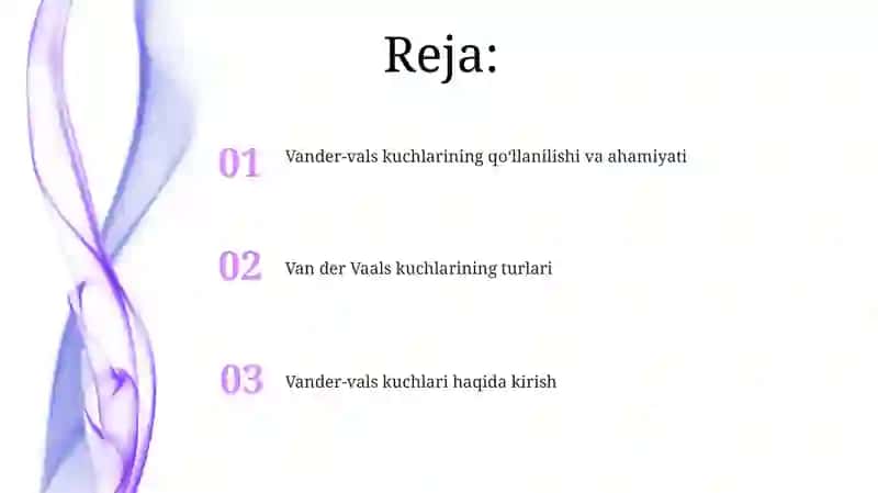 Van-der-Vaals kuchlari 2