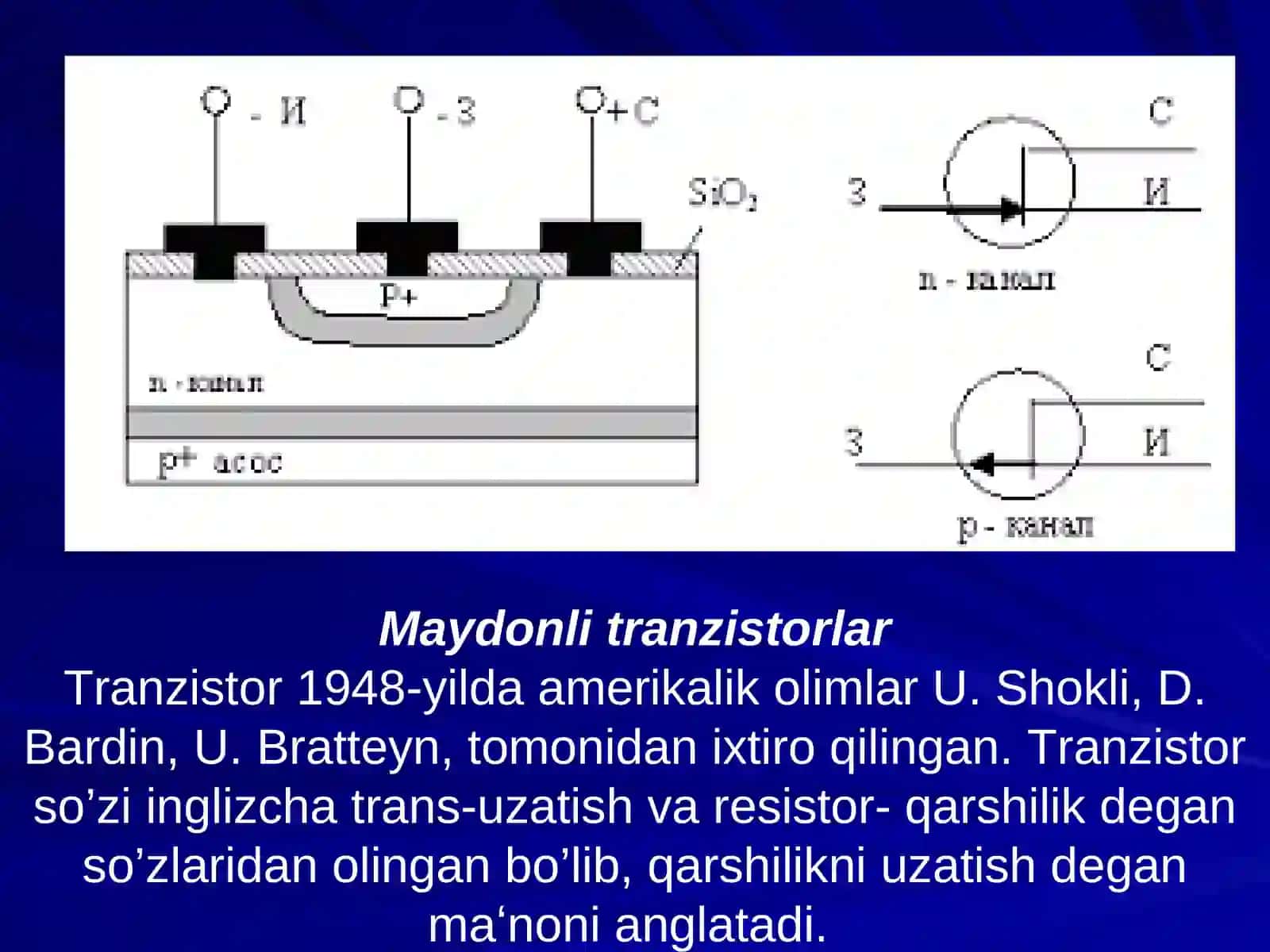 MAYDONLI TRANZISTOR 2