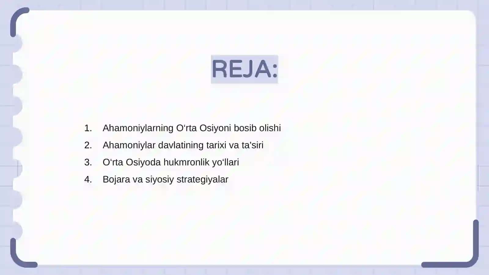 Ahamoniylarning O'rta Osiyoni bosib olishi 2
