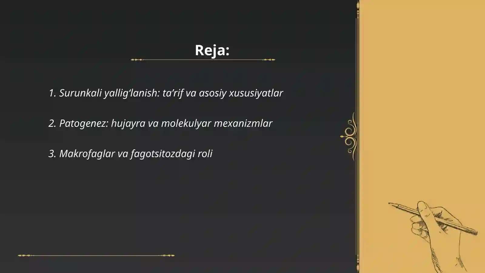 Surunkali yalligʻlanish 2