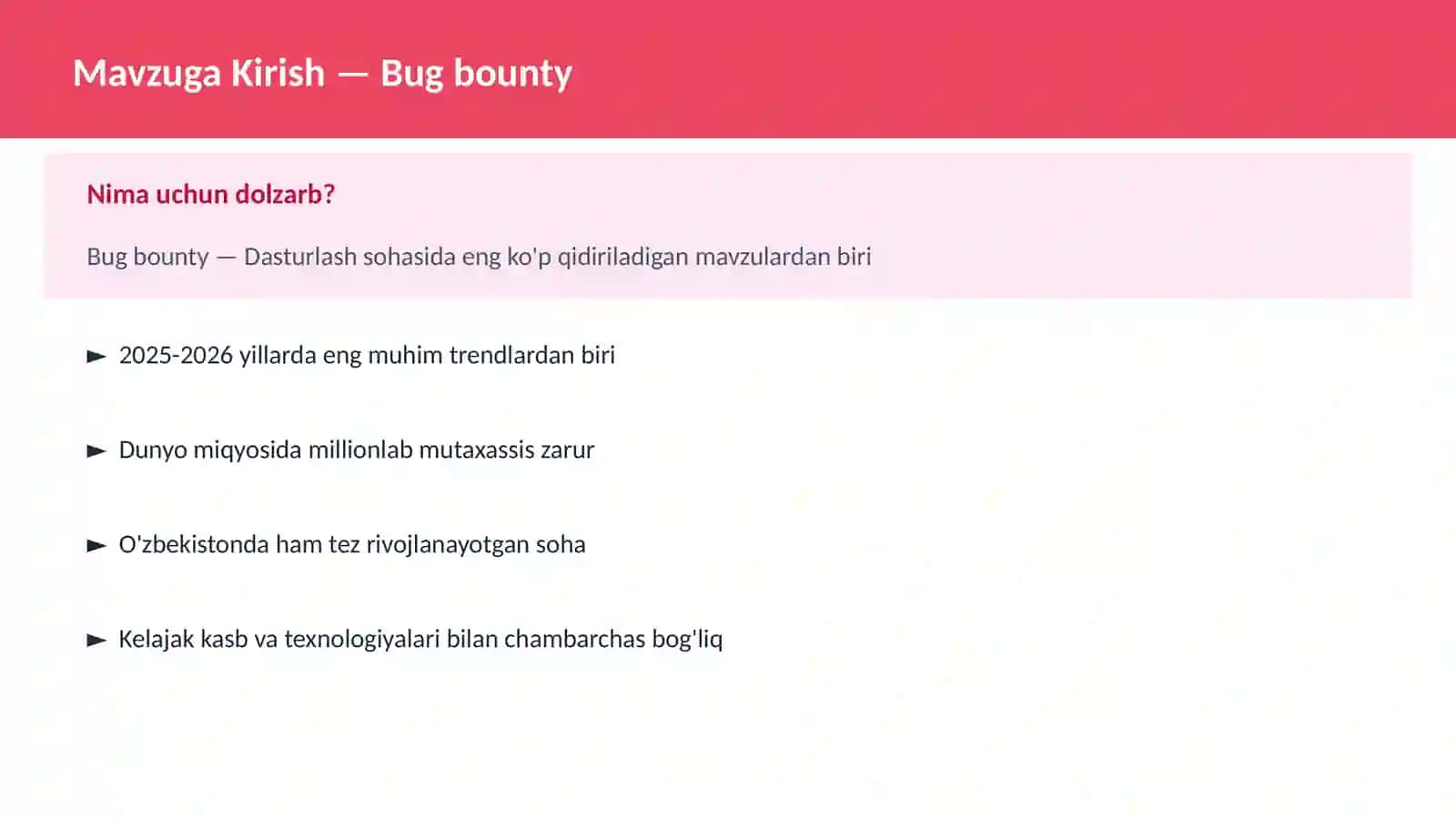 Bug bounty 2