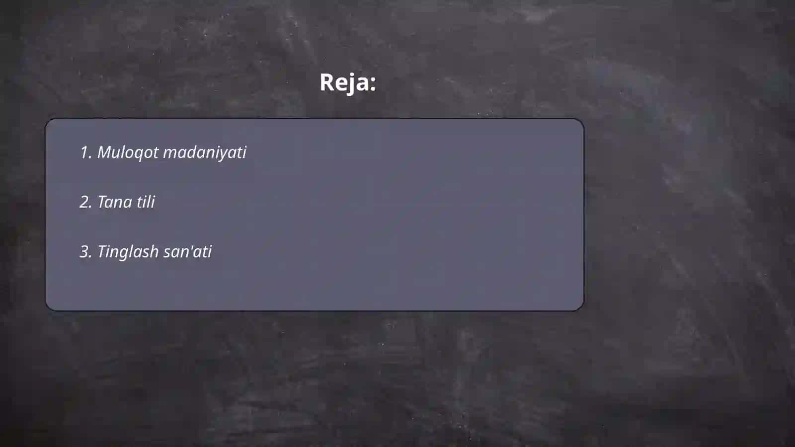 Muloqot 2