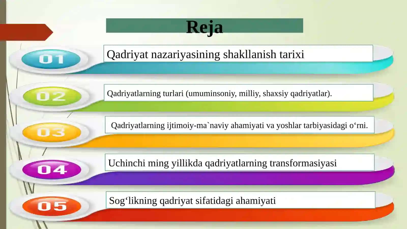 Qadriyatlar falsafasi(Aksiologiya) 2