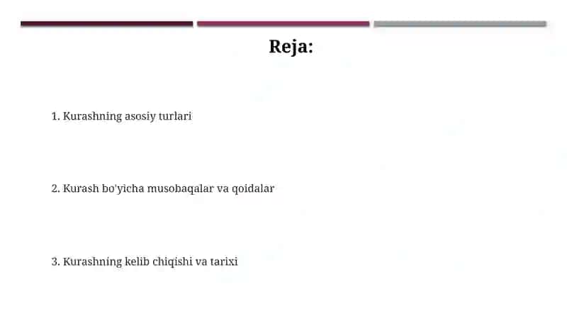 Kurash va uning turlari 2