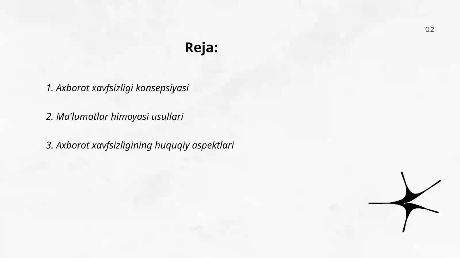 Axborot Xavfsizligi 2