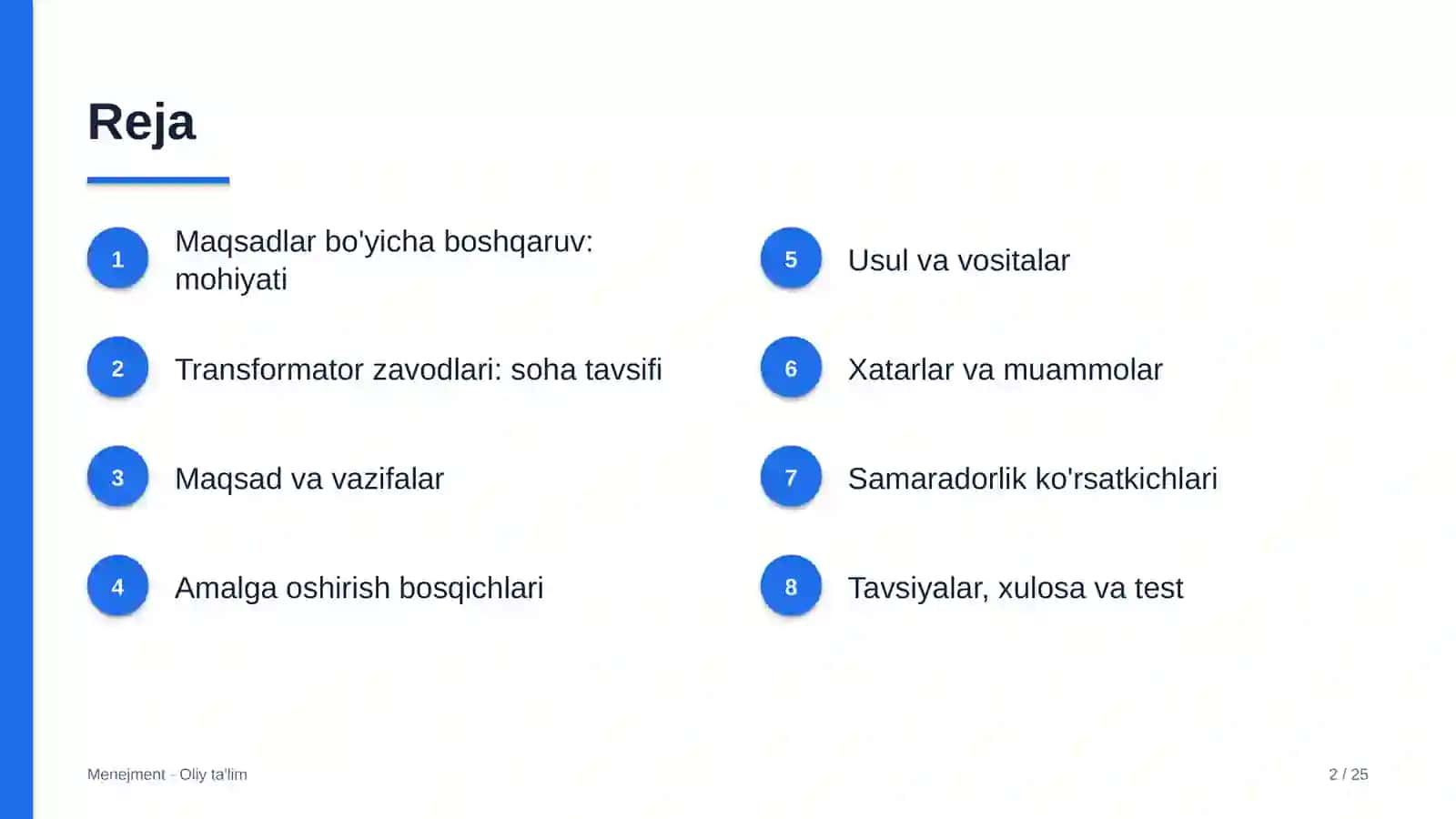 transformator zavodlarida maqsadlar bo'yicha boshqaruv 9473 2