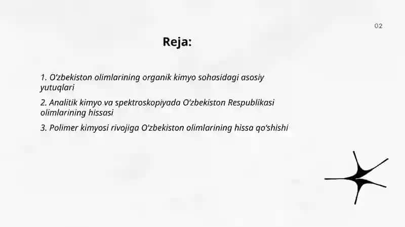Oʻzbekiston Respublikasi kimyogar olimlari 2