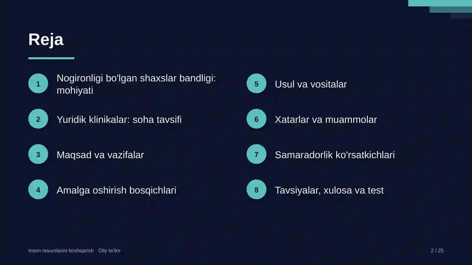Yuridik klinikalarda nogironligi bo'lgan shaxslarni ish bilan ta'minlash 2