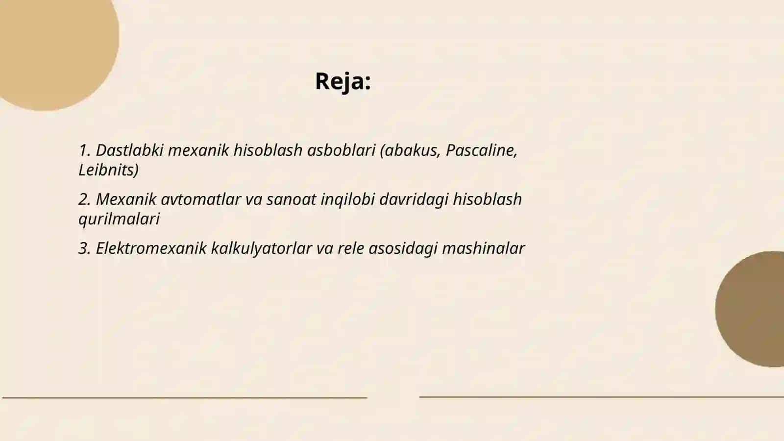 Komputer texnikasining rivojlanish tarixi 2