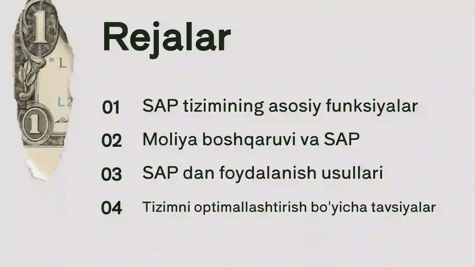 SAP Tizimi 2