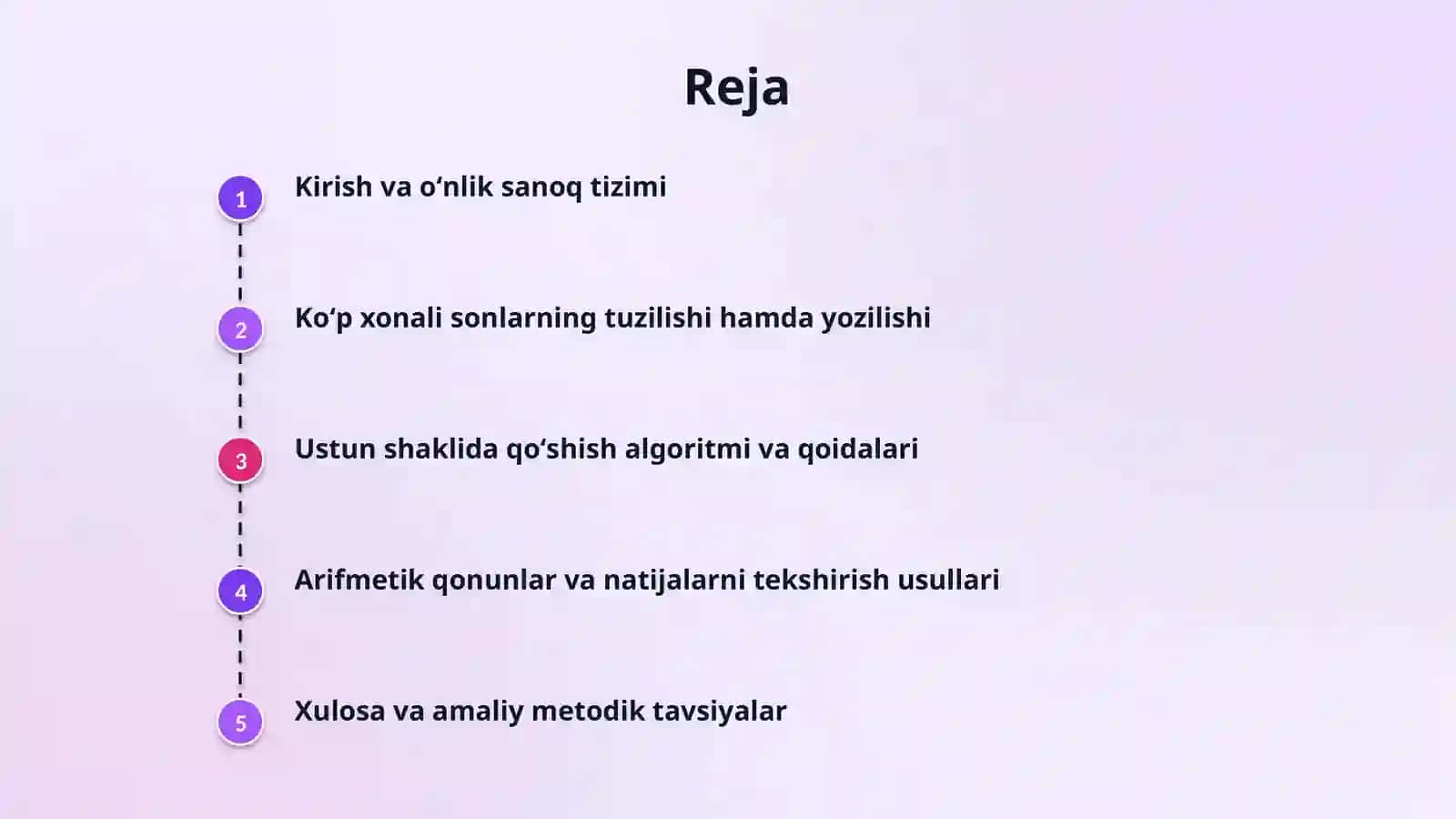 Koʻp xonali sonlarni qoʻshish va yozilishi 2