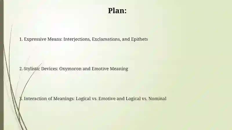 Lexical expressive means and stylistic devices 2