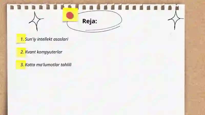 Sun'iy intellekt asoslari 2