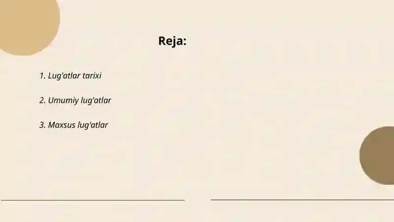 Lug'atlar tarixi 2