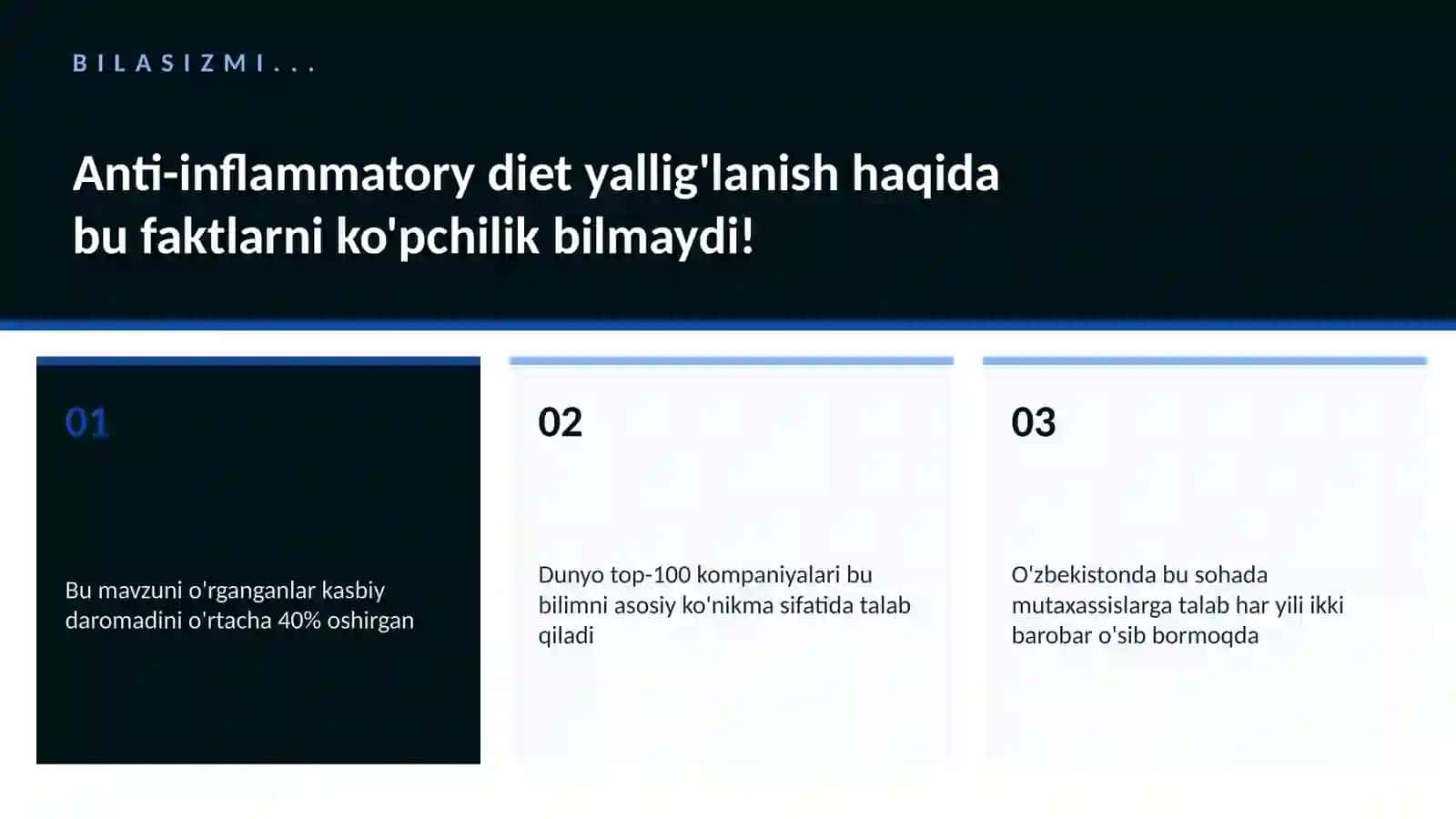 Anti-inflammatory diet yallig'lanish 2