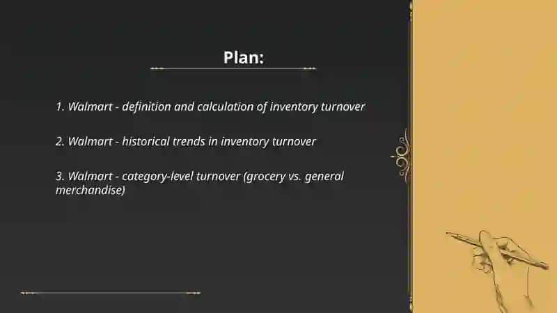 Walmart - Inventory turnover 2