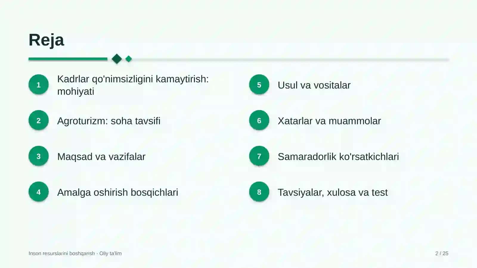 agroturizmda kadrlar qo'nimsizligini kamaytirish 4715 2