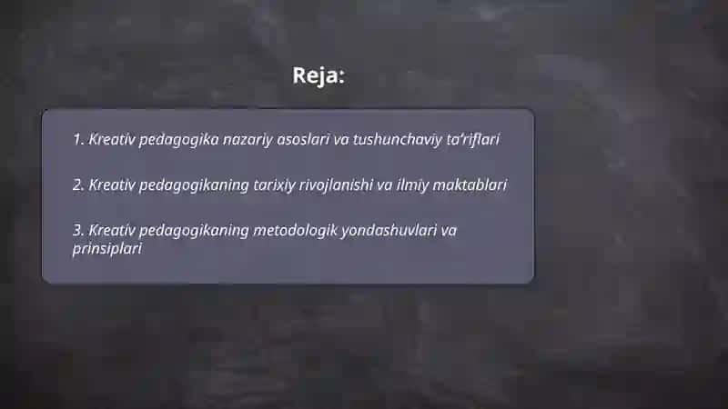 Kreativ Pedagogika 2