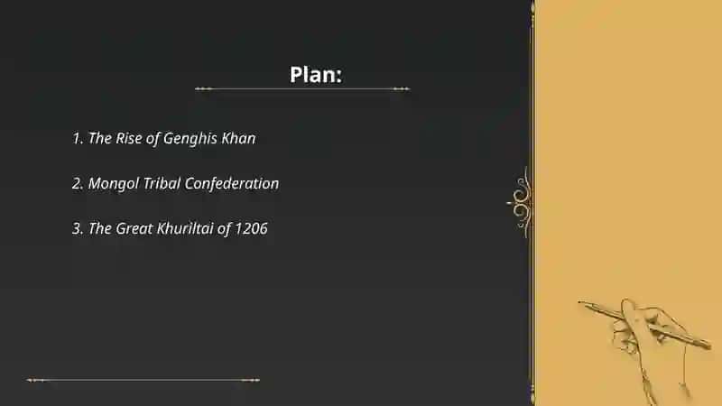 The formation of a centralized Mongol empire 2