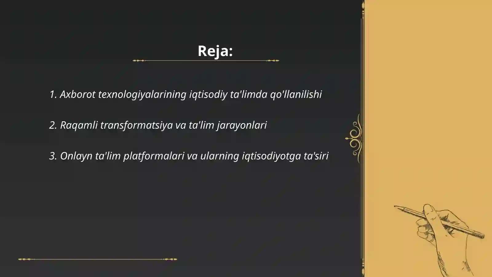 Axborot texnologiyalarining tashkiliy boshqaruv modillari 2