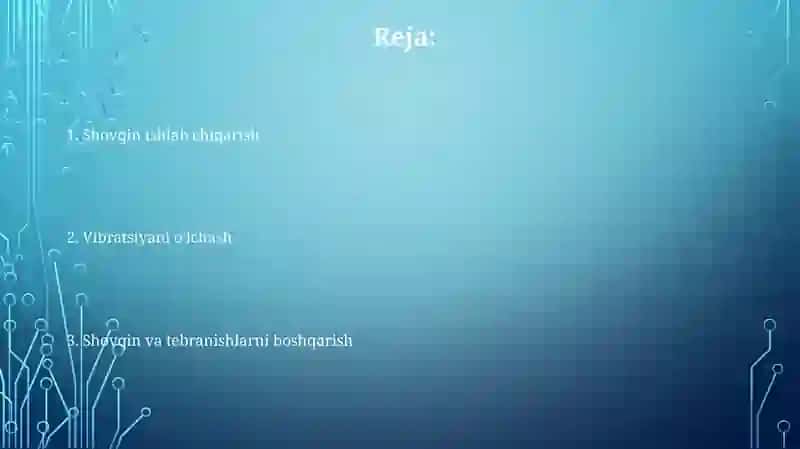 Shovqin Va Tebranish 2