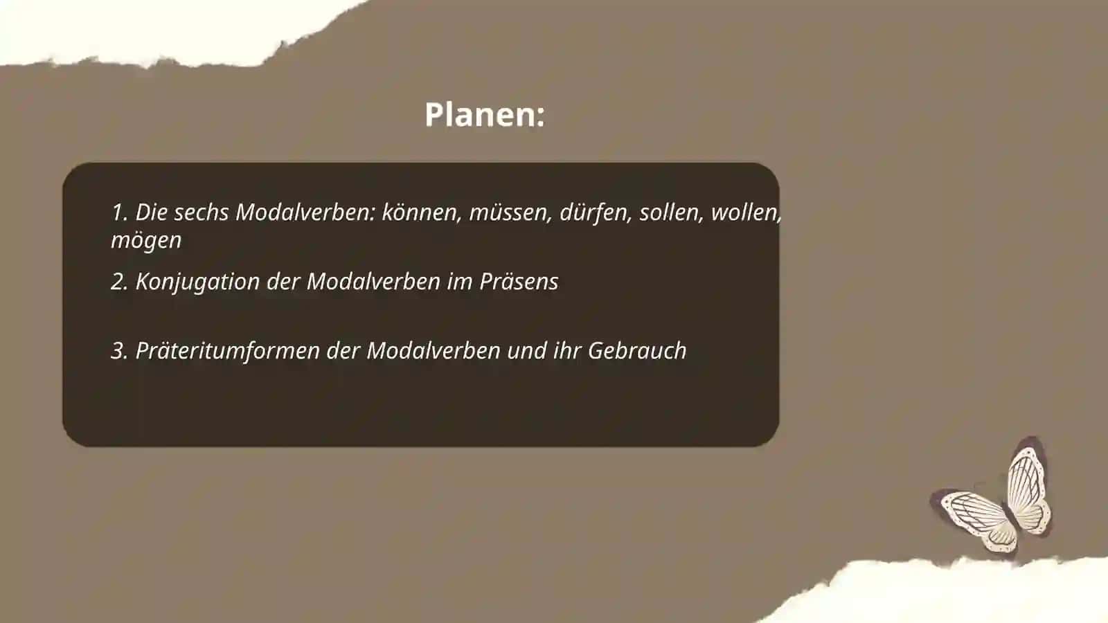 Modalverben 2