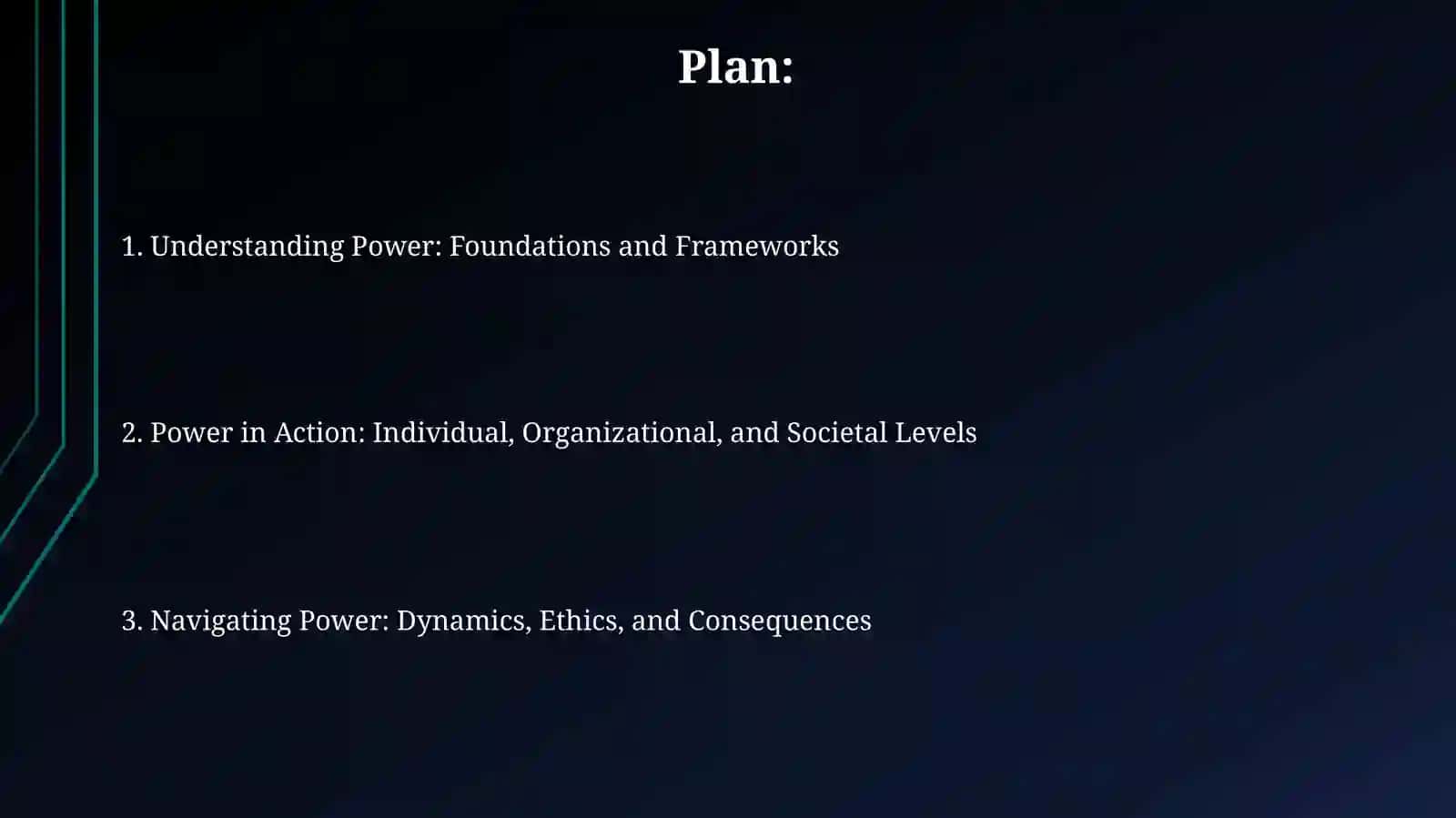 Power Dynamics 2