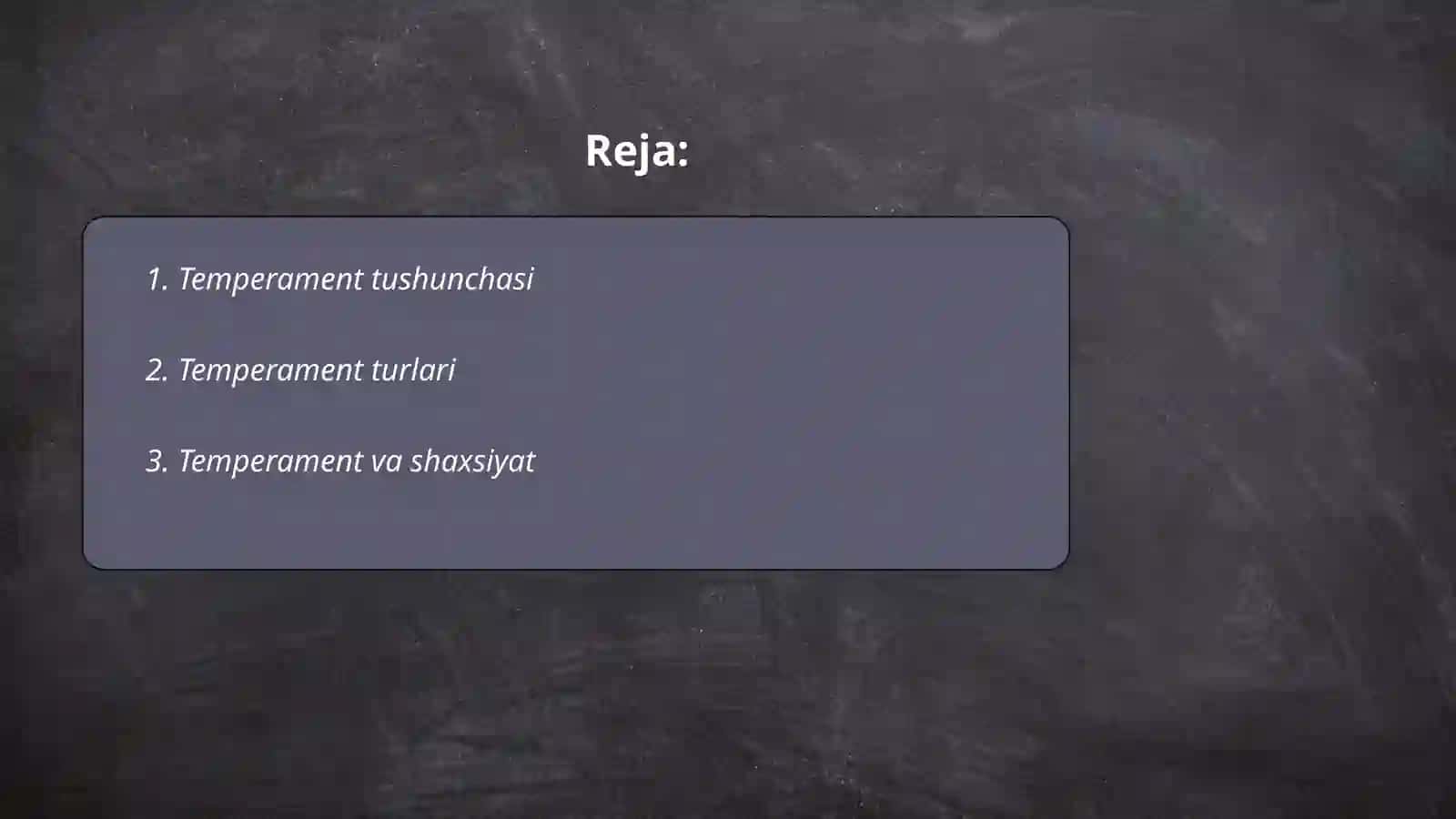 Temperament va uning nazaryasi 2