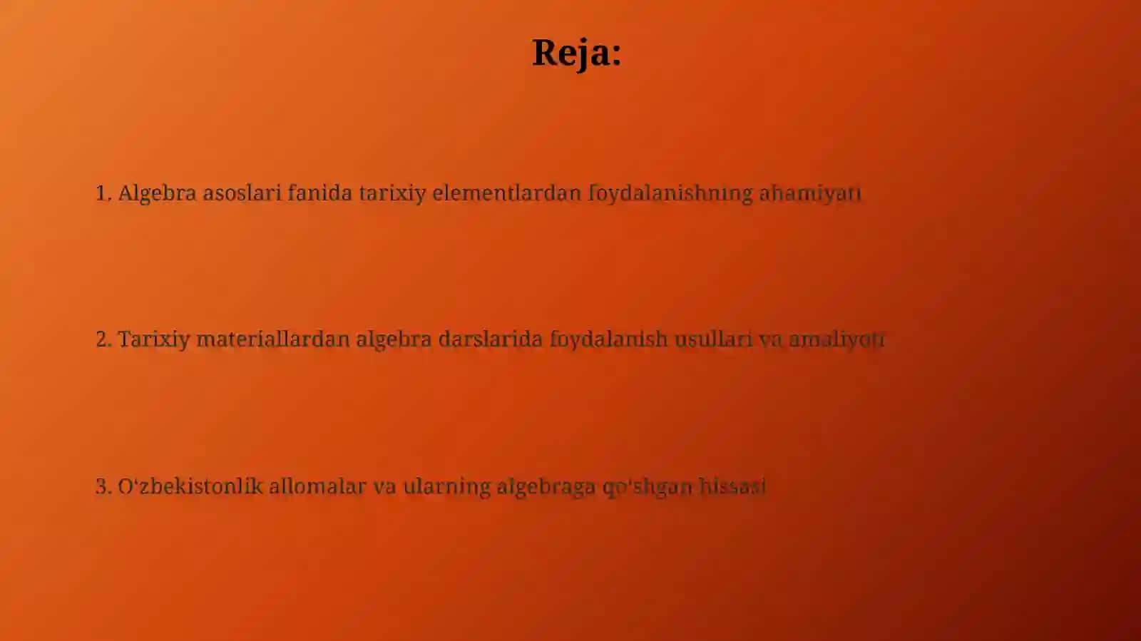 Algebra elementlari 2