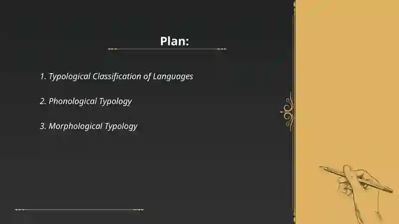 Comparative typology 2