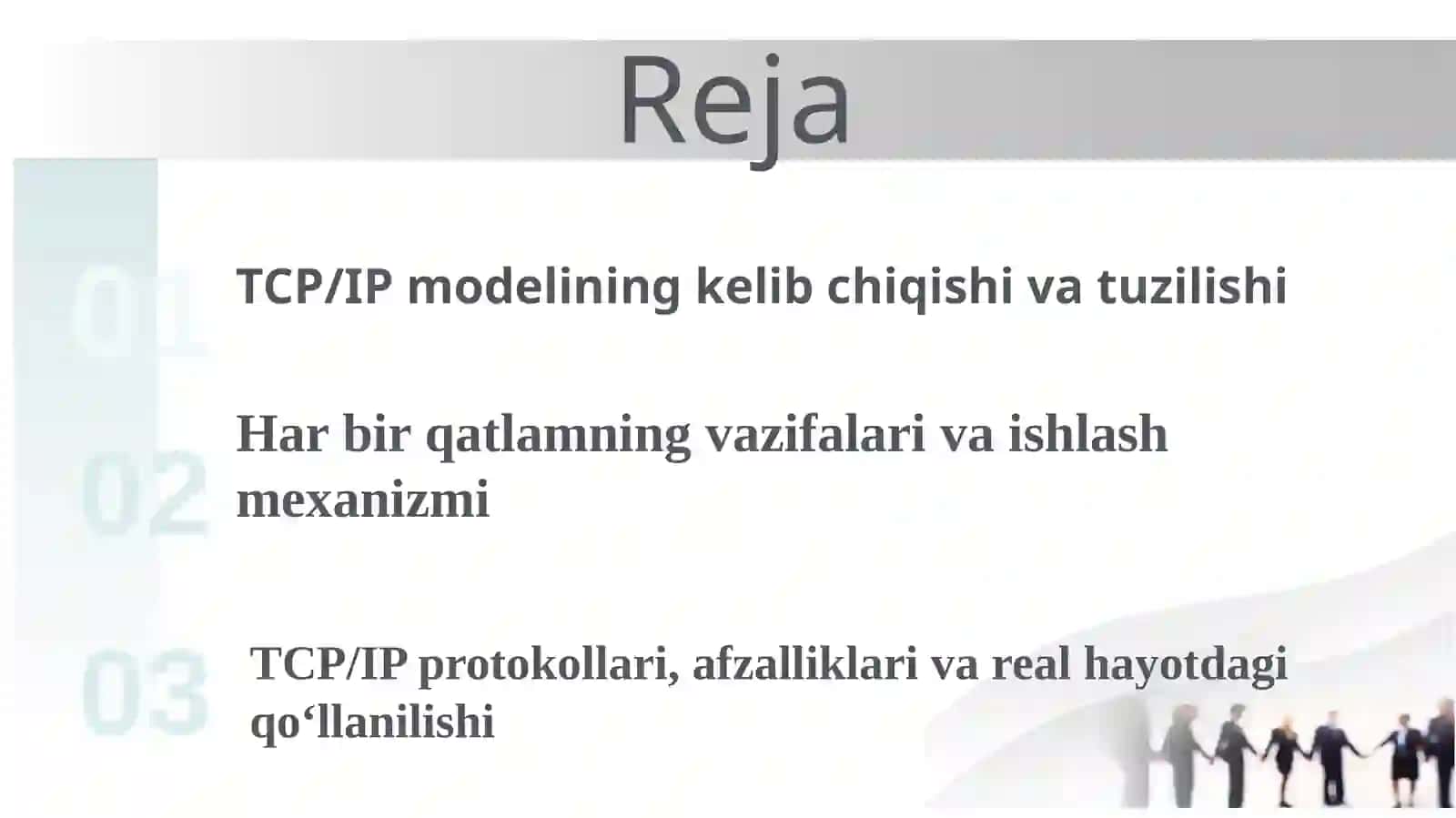 TCP/IP modeli: asosiy tushunchalar 2