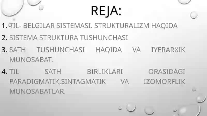 Til belgilari sistemasi 2