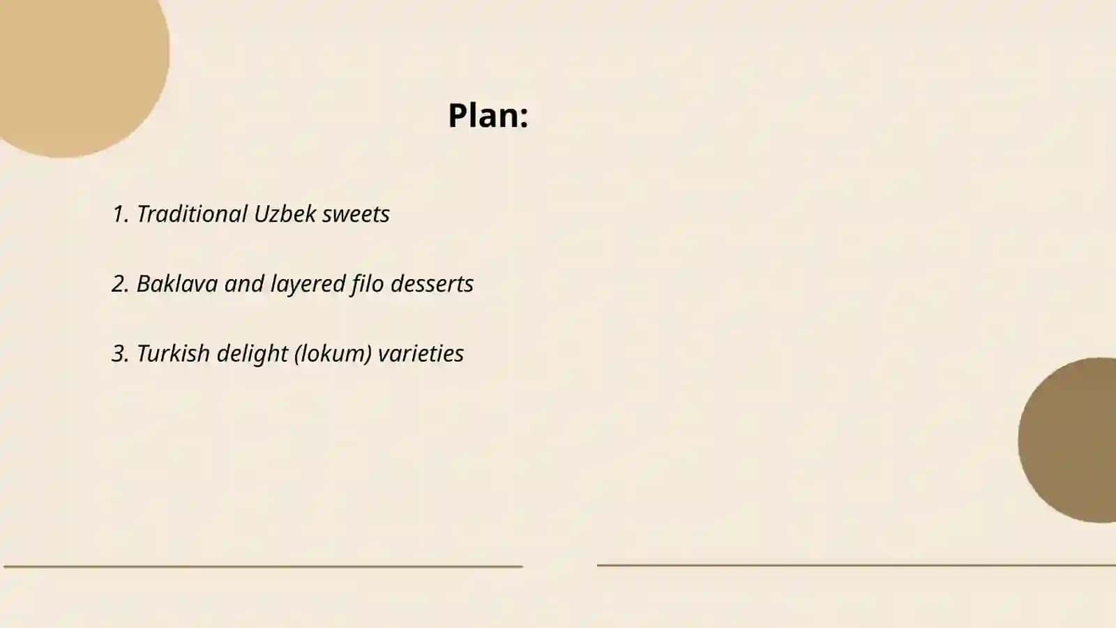 Traditional Uzbek sweets 2