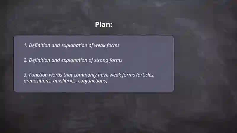Weak and strong forms 2