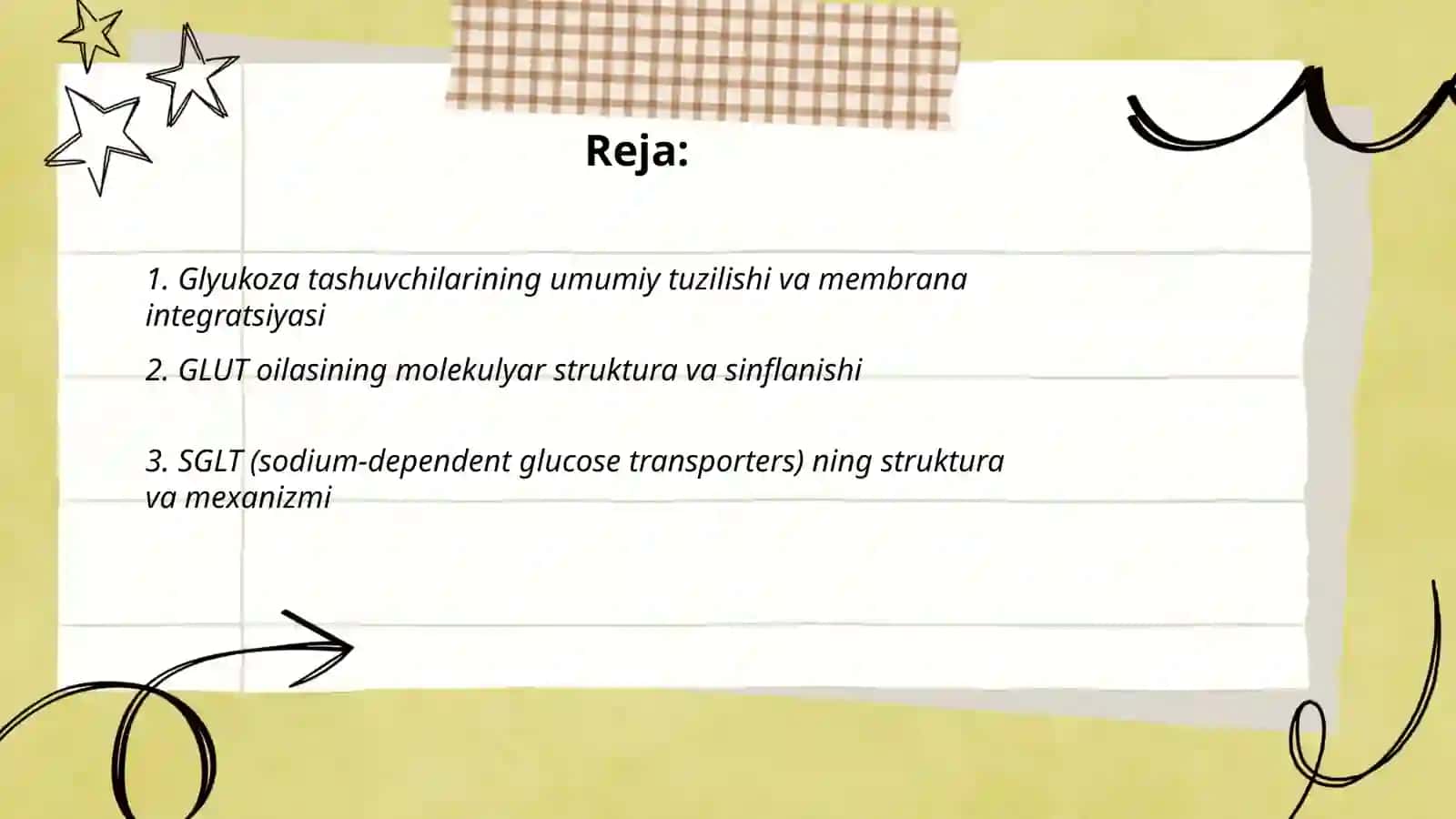 Glyukoza tashuvchilari 2