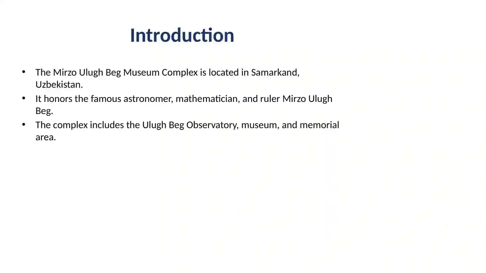 The Mirzo Ulughbeg Museum 2