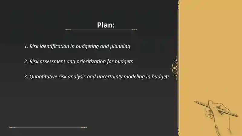 Risk Management in Budgeting and Planning 2