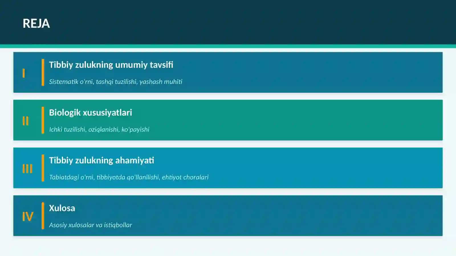 Tibbiy Zuluk 2