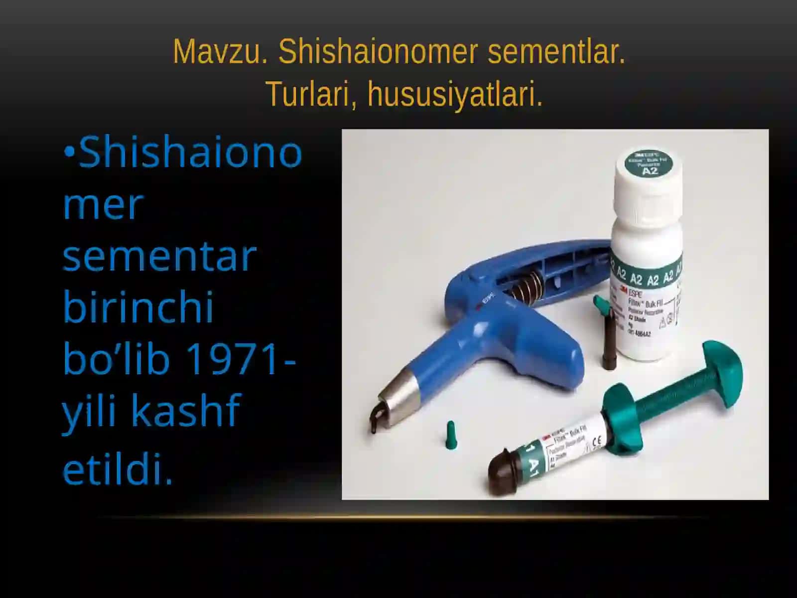 Preklinik Restovratsion Stomatologiya 2