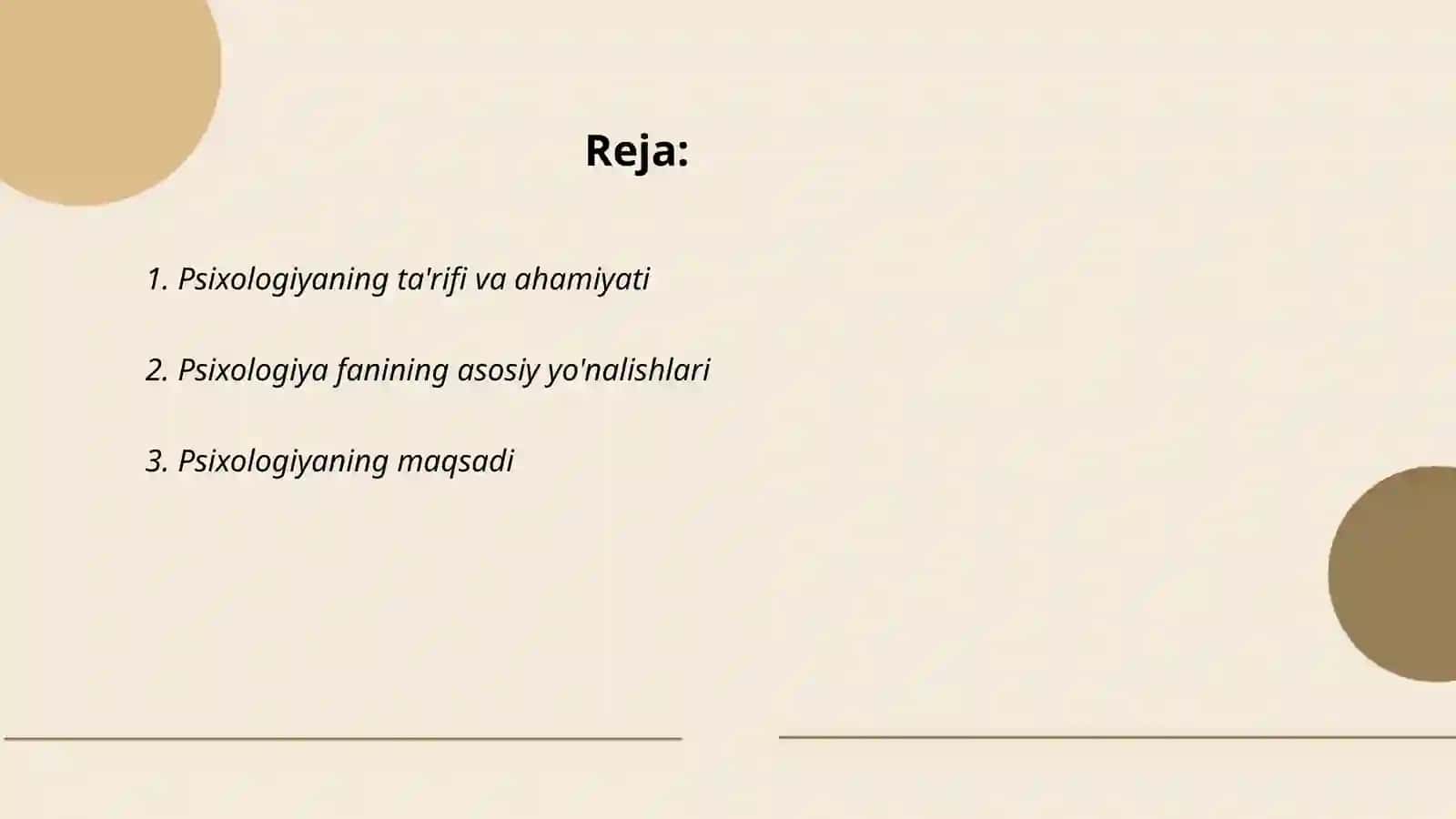 Psixologiya fanning maqsad va vazifalari 2