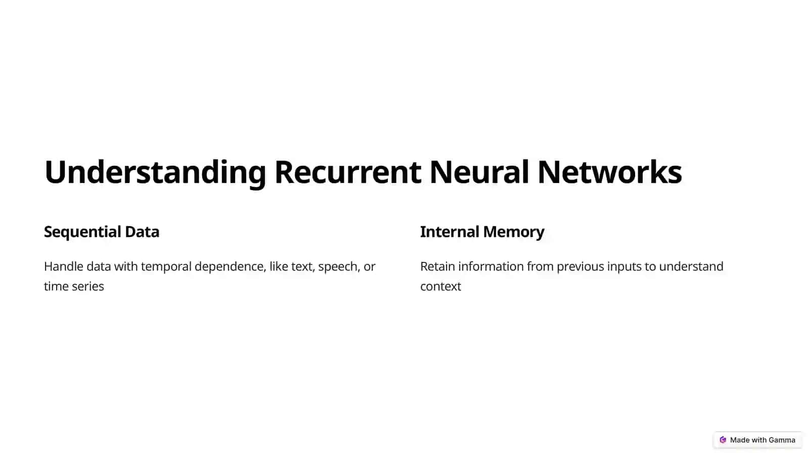 Recurrent Neural Networks: Powering Sequence Modeling 2