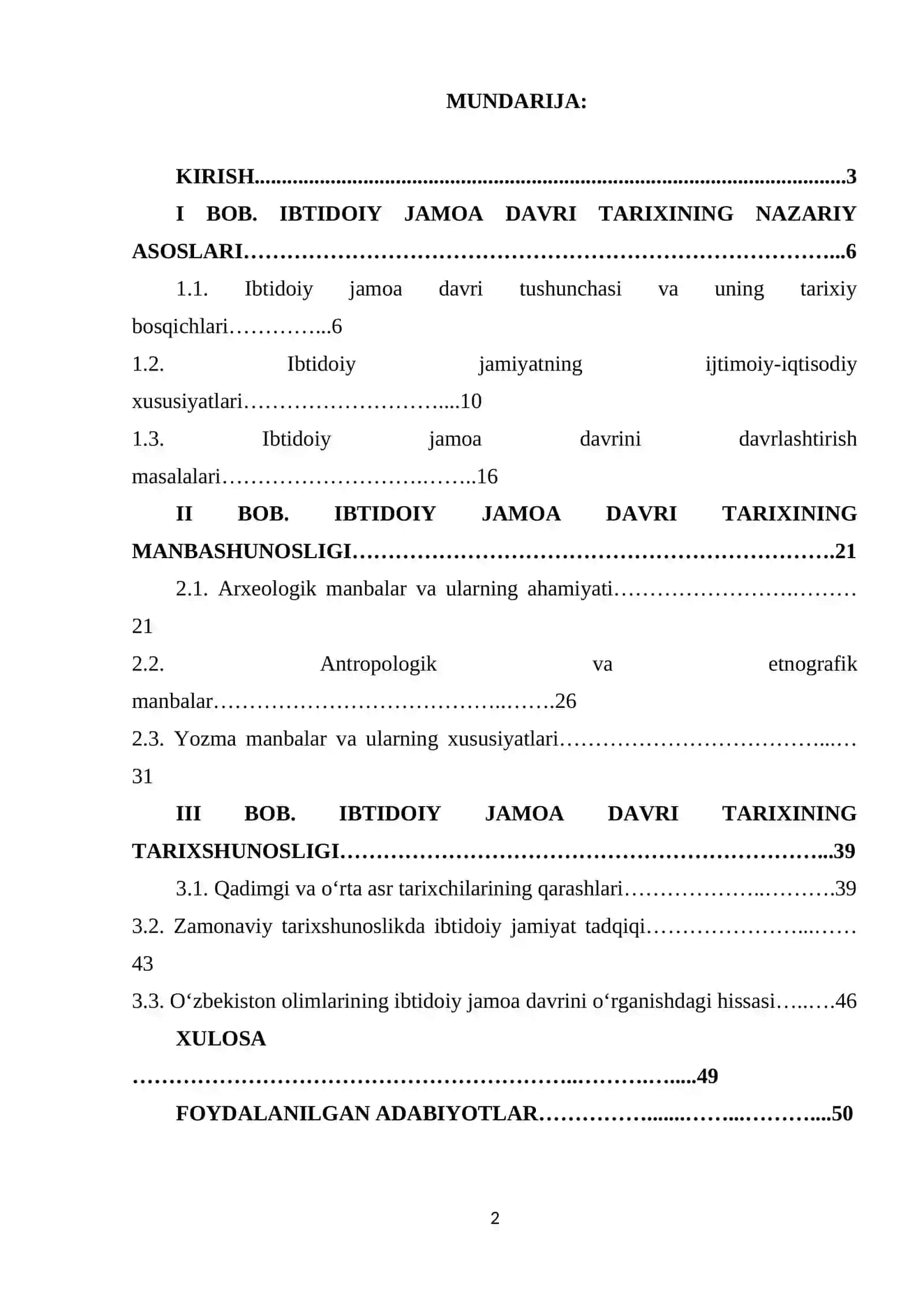 Ibtidoiy jamoa davri tarixining manbashunosligi va tarixshunosligi 2