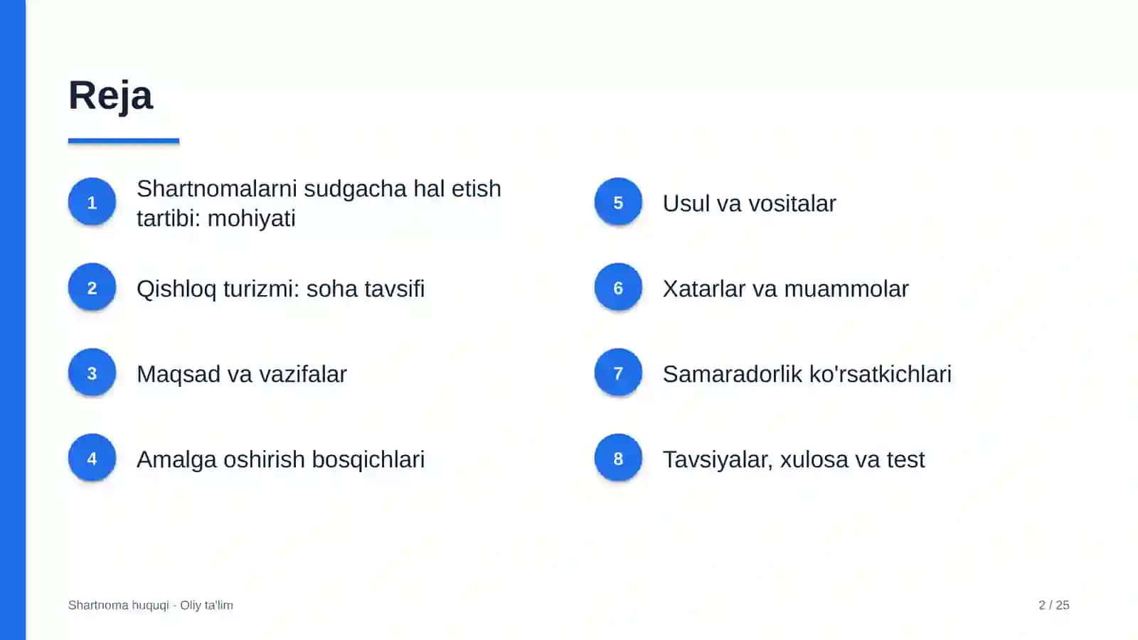 qishloq turizmida shartnomalarni sudgacha hal etish tartibi 8001 2