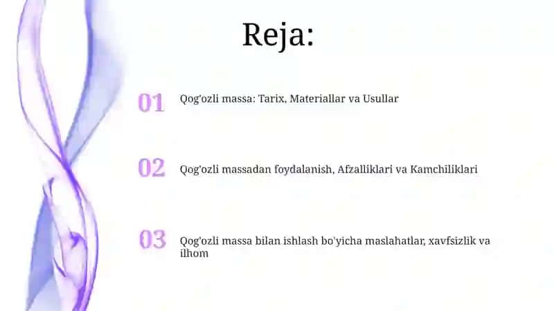 Qog'ozli massa: Tarix, Materiallar va Usullar 2