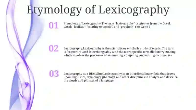 Lexicography 2