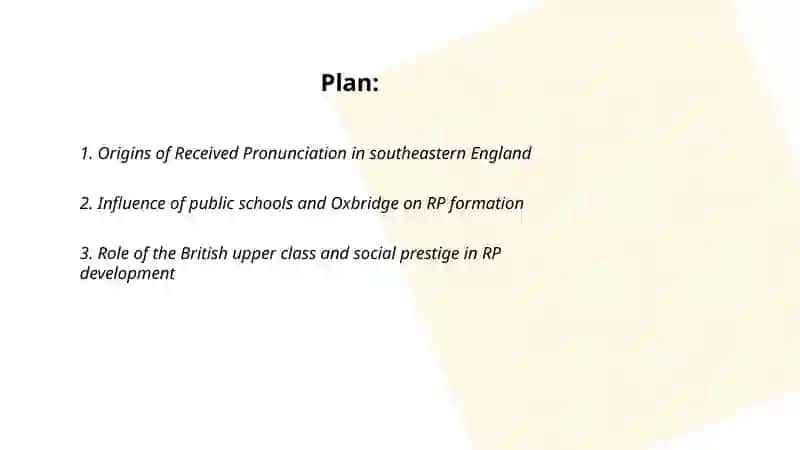 Developing Received Pronunciation 2