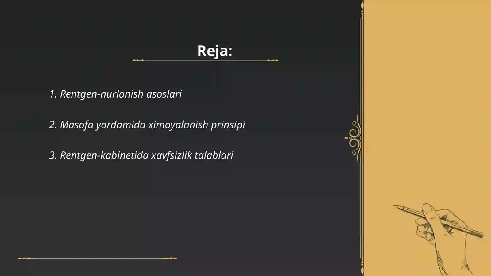 Rentgen-nurlanish asoslari 2
